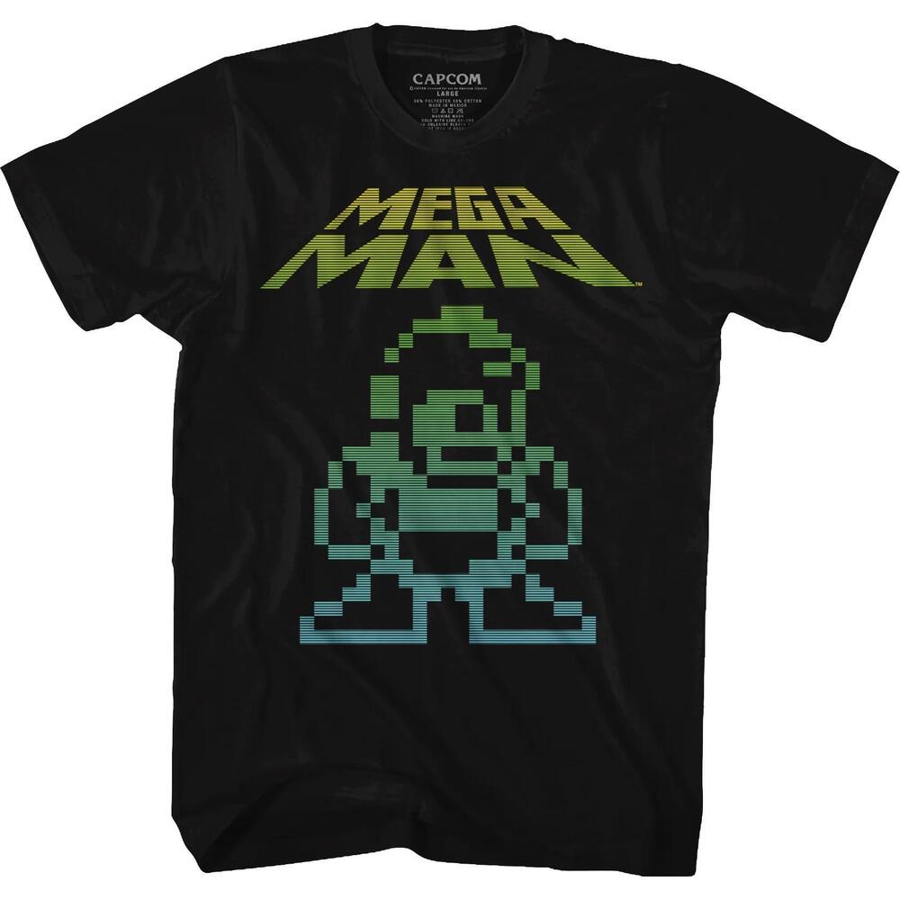 Neon Mega Man Tshirt